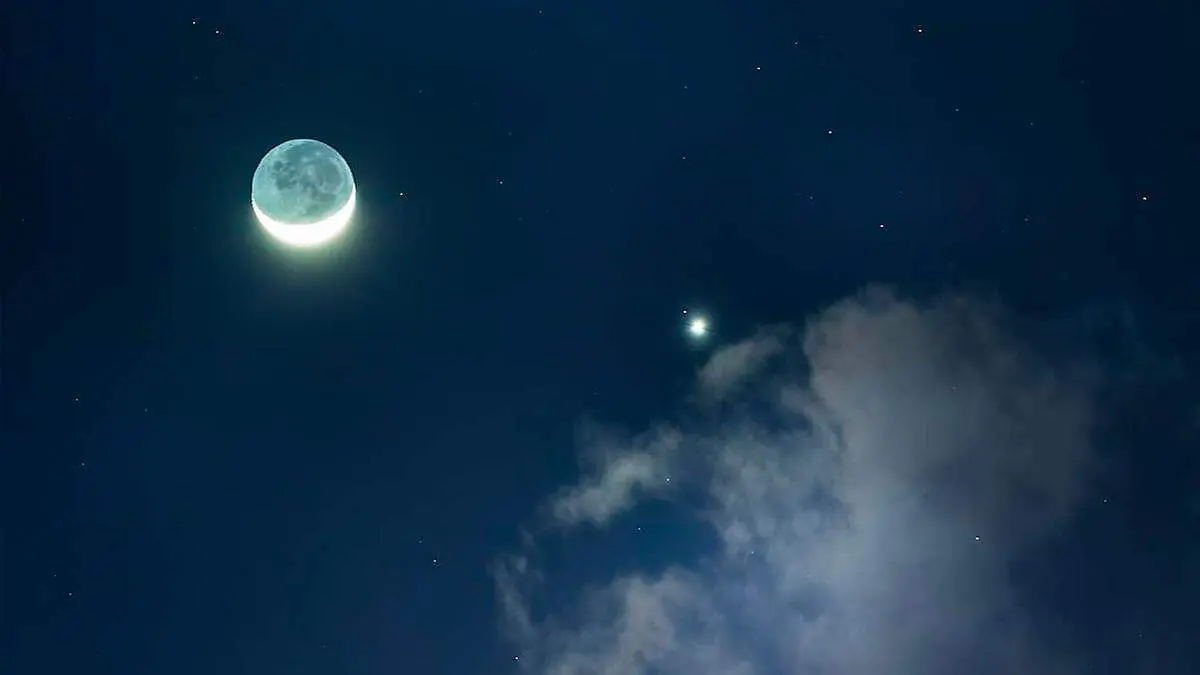 Luna y Venus